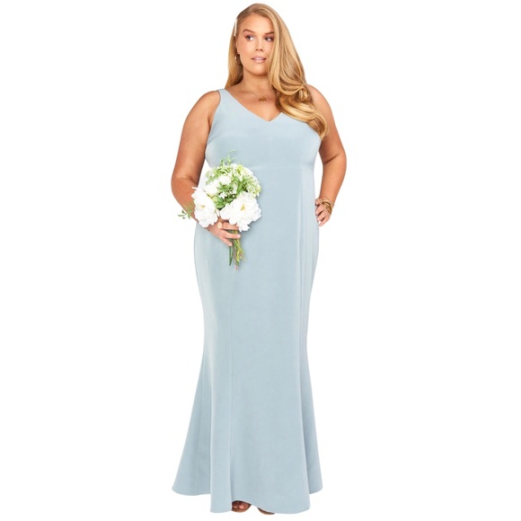 Show Me Your Mumu - Silver Sage - Morgan Dress + Bridal Cape - Picture 6 of 9